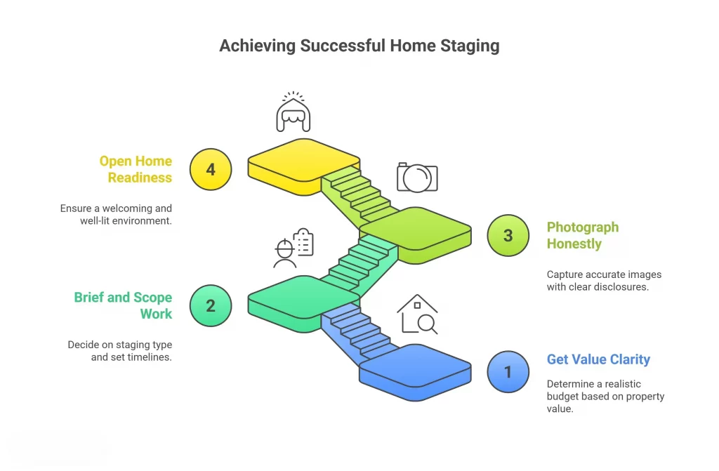 Home staging steps
