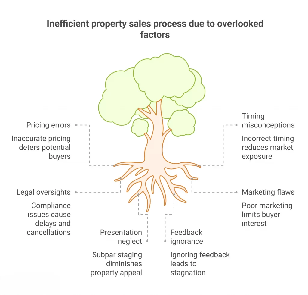 Inefficient property sales process